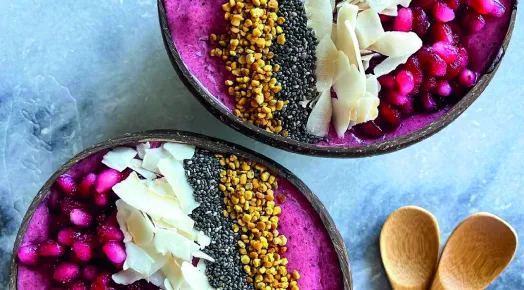 Roze Smoothie Bowl