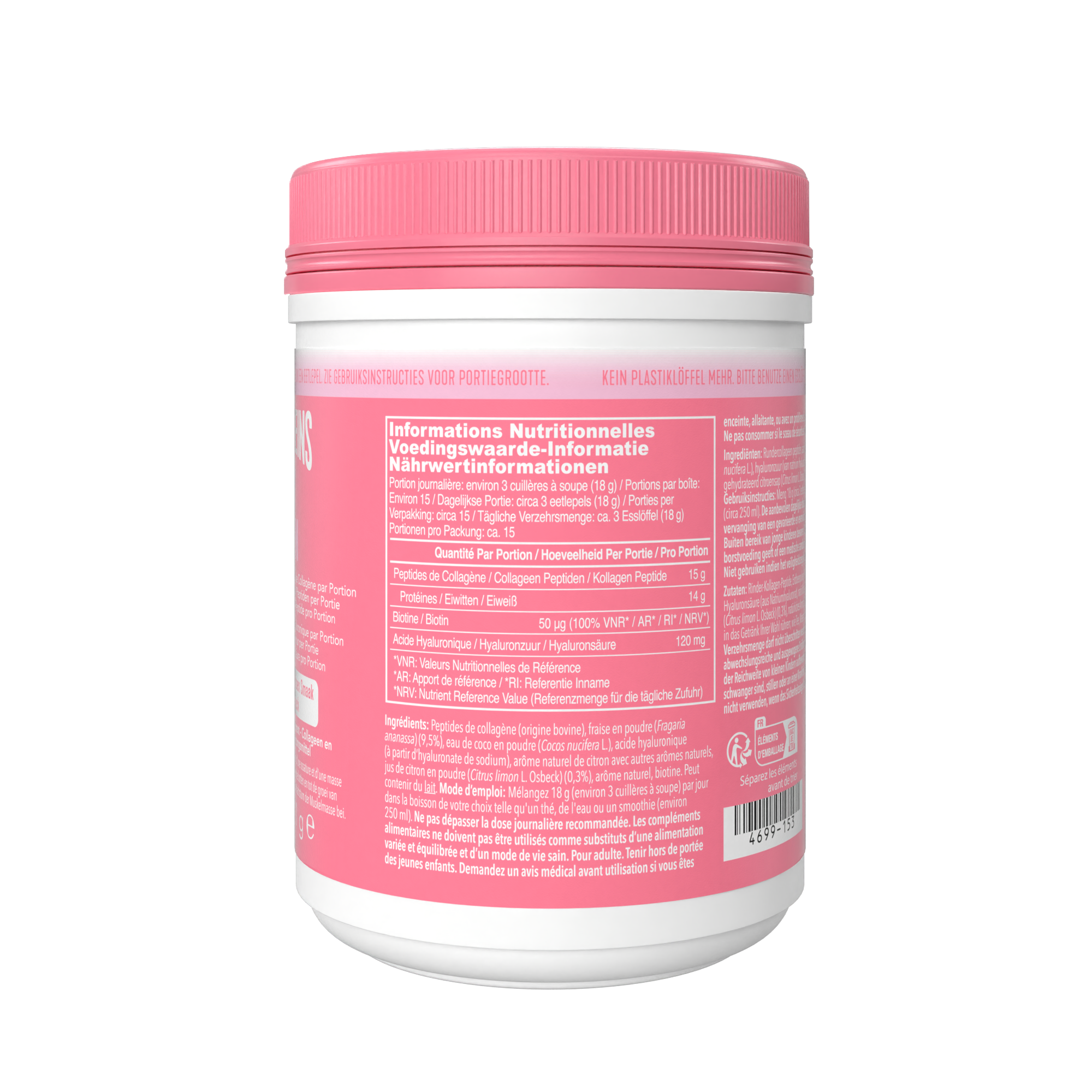 Vital Proteins Beauty Collagen Saveur Fraise-Citron