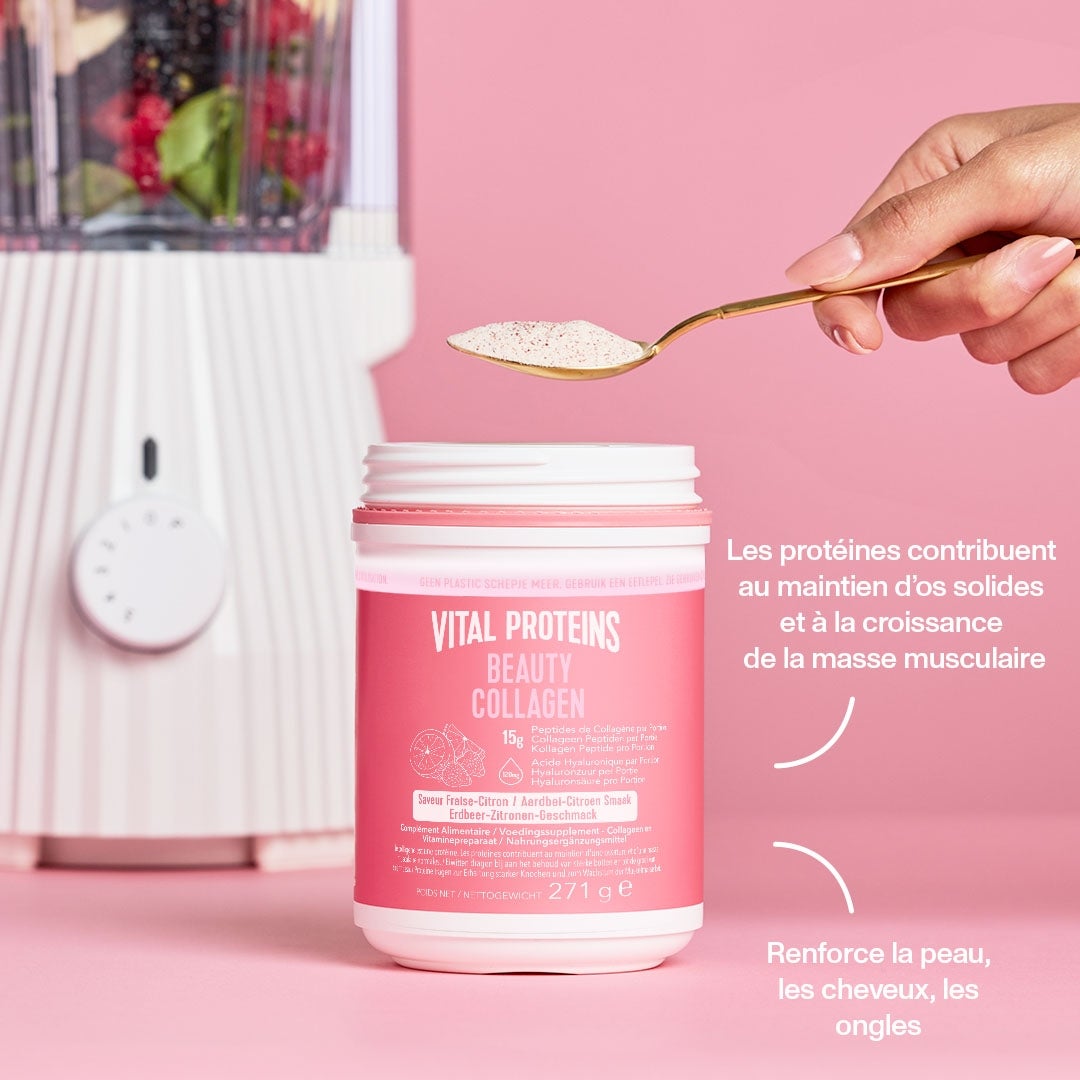 Vital Proteins Beauty Collagen Saveur Fraise-Citron