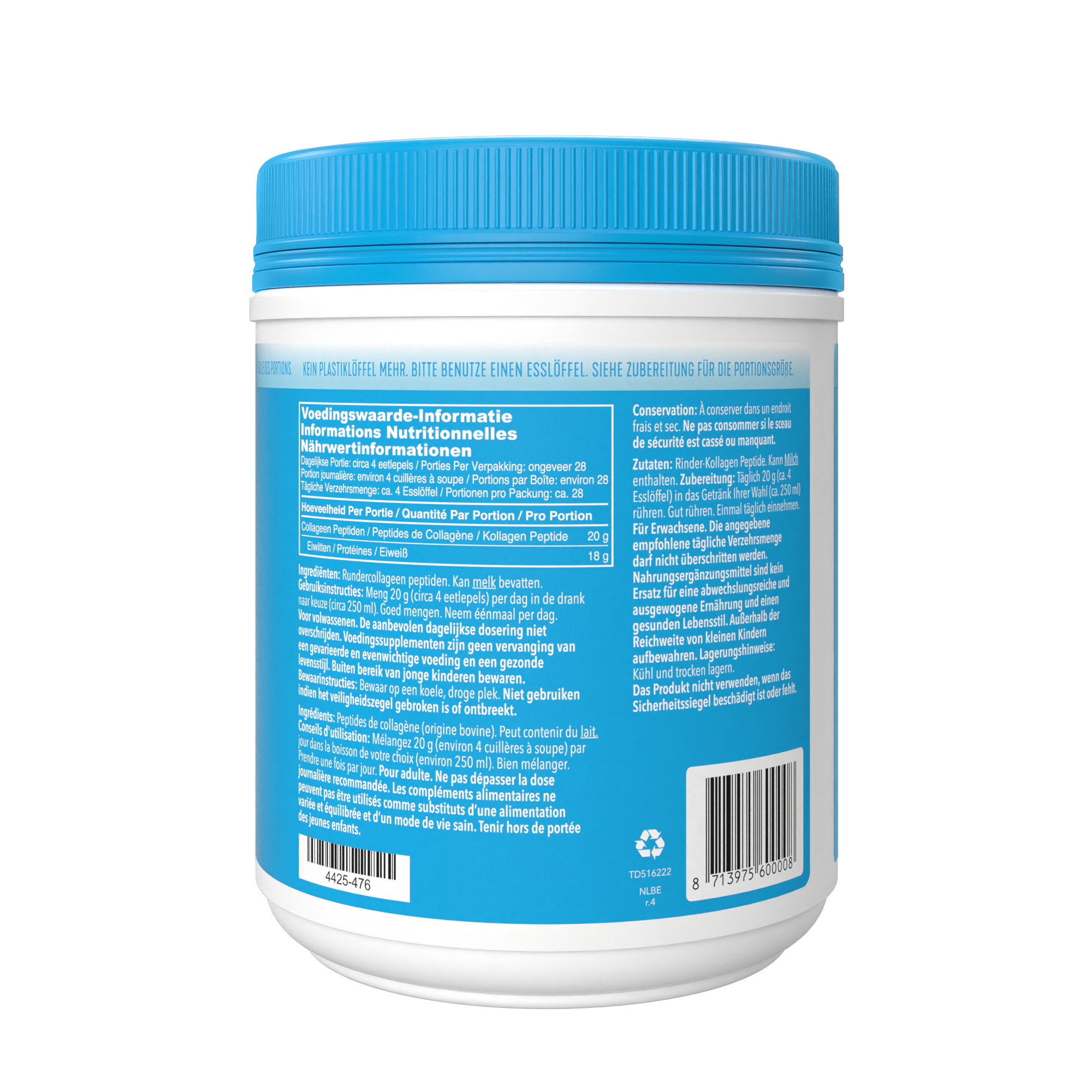 Vital Proteins Collagène Peptides 576g
